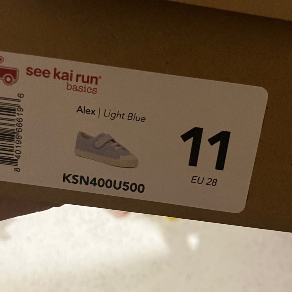 NEW See Kai Run Kids Sneakers - Blue and Pink - Picture 9 of 9